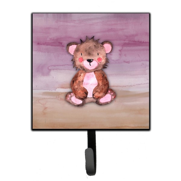 Carolines Treasures Bear Cub Watercolor Leash or Key Holder BB7441SH4 - main